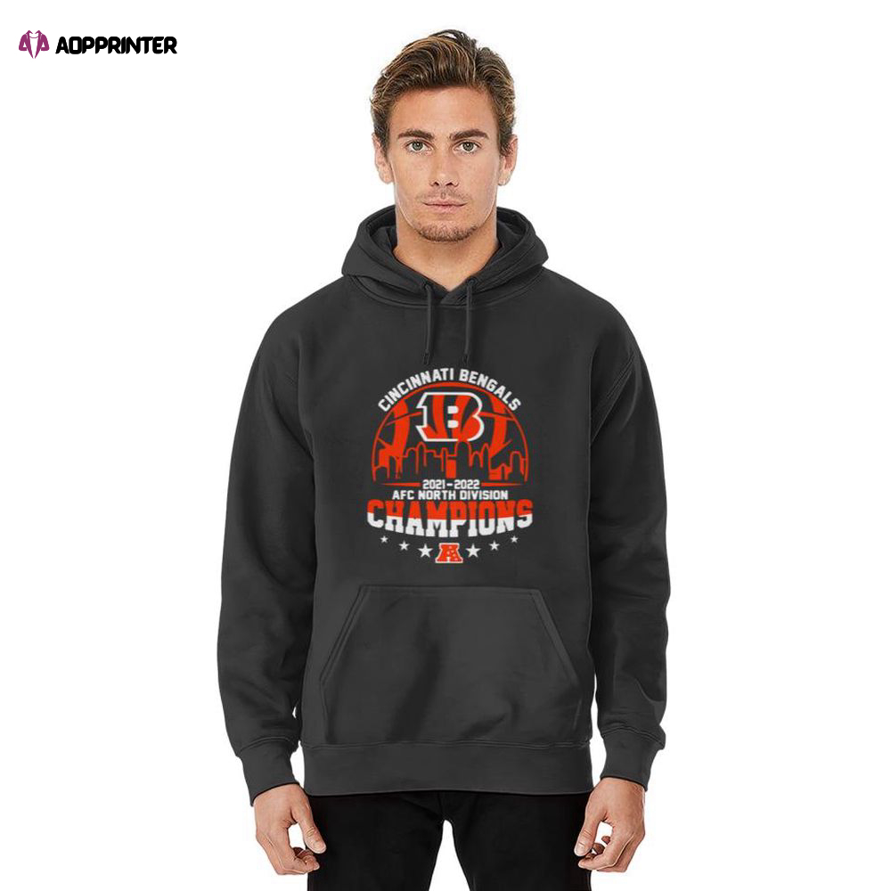 Cincinnati Bengals AFC North Division Champions Hoodie, Gift For Men And Women