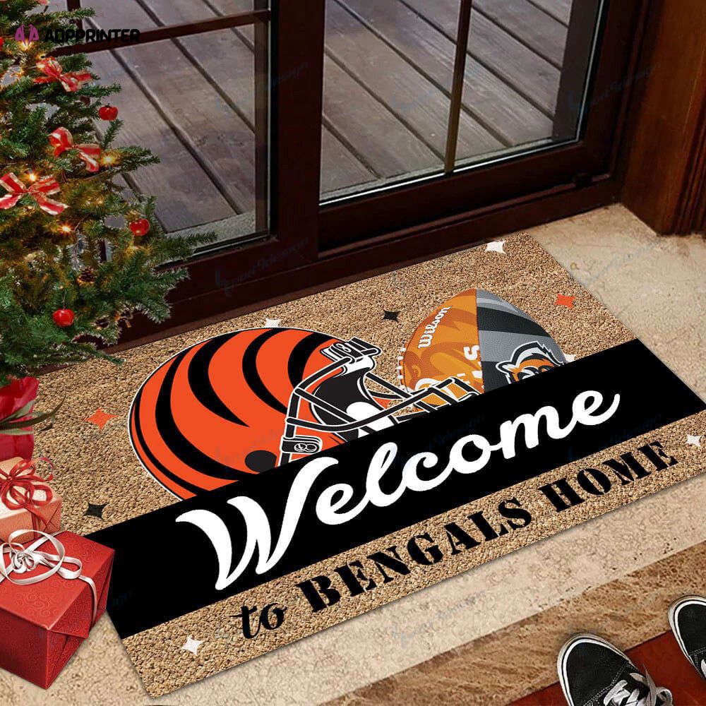 Cincinnati Bengals Doormat, Best Gift For Home Decor