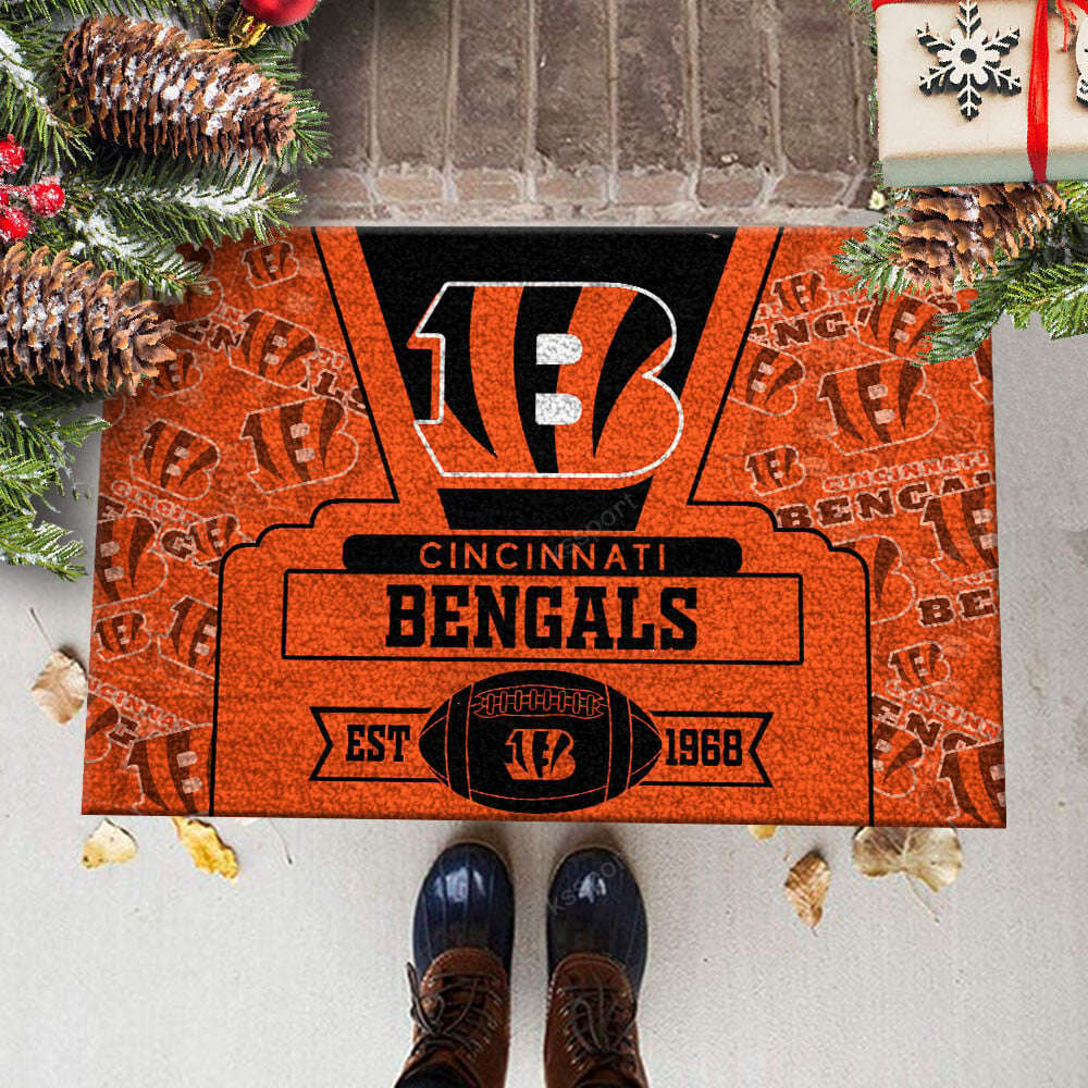 Cincinnati Bengals  Doormat, Best Gift For Home Decor