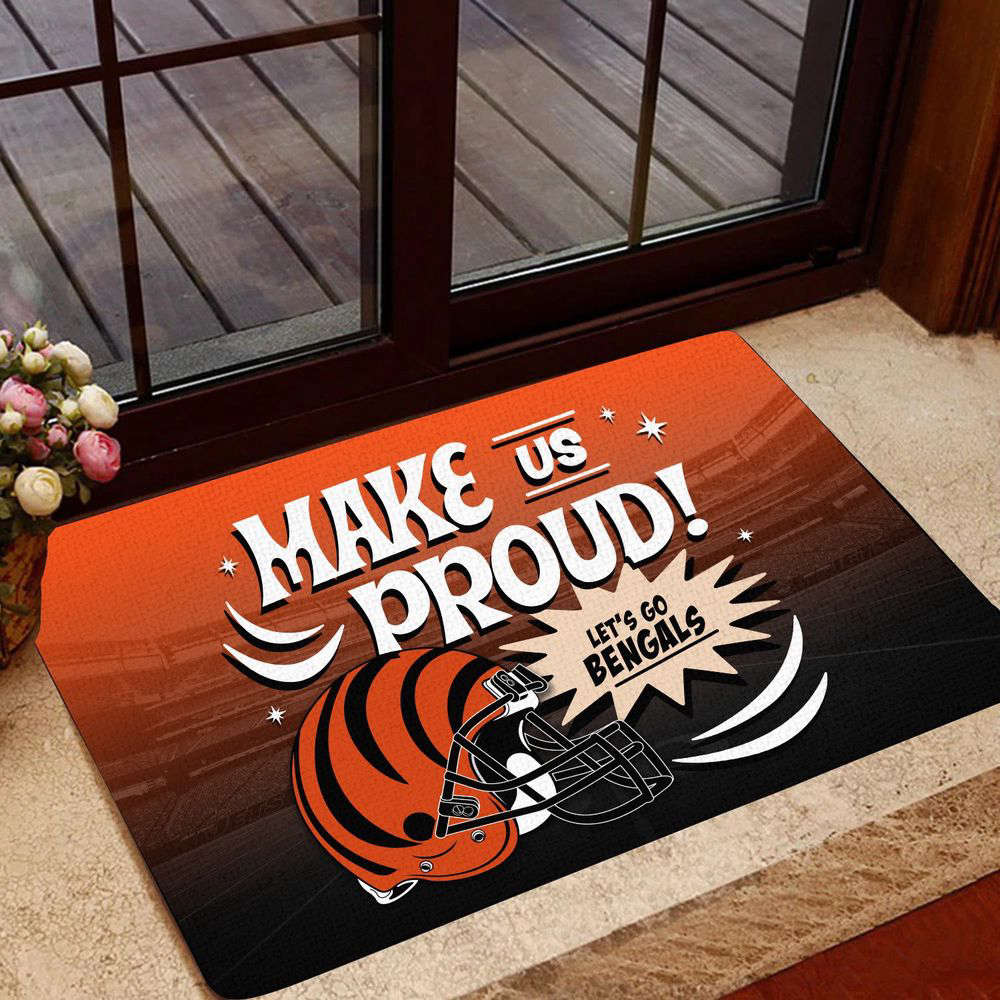 Cincinnati Bengals Doormat, Gift For Home Decor