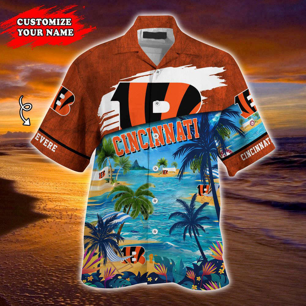 Cincinnati Bengals NFL-Customized Summer Hawaii Shirt For Sports Fans