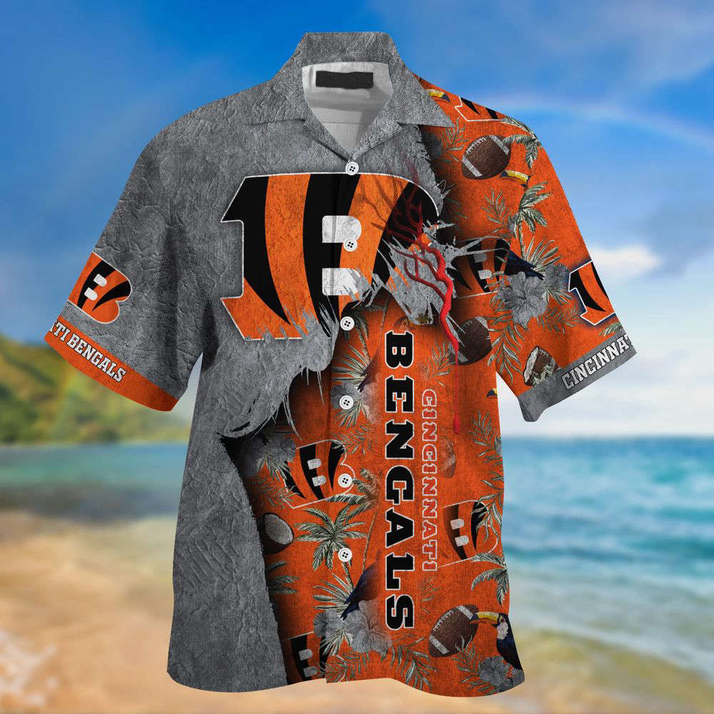 Cincinnati Bengals NFL-God Hawaii Shirt New Gift For Summer