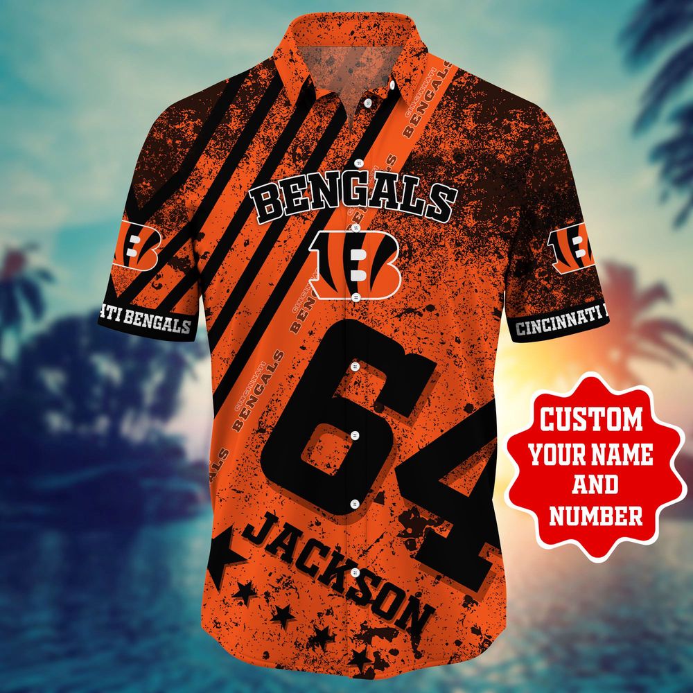 Cincinnati Bengals NFL-Personalized Hawaii Shirt Style Hot Trending