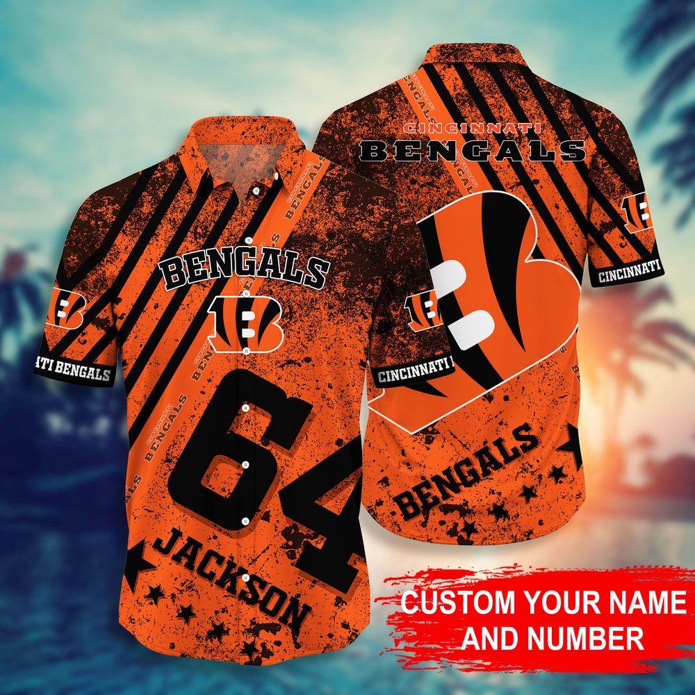 Cincinnati Bengals NFL-Personalized Hawaii Shirt Style Hot Trending