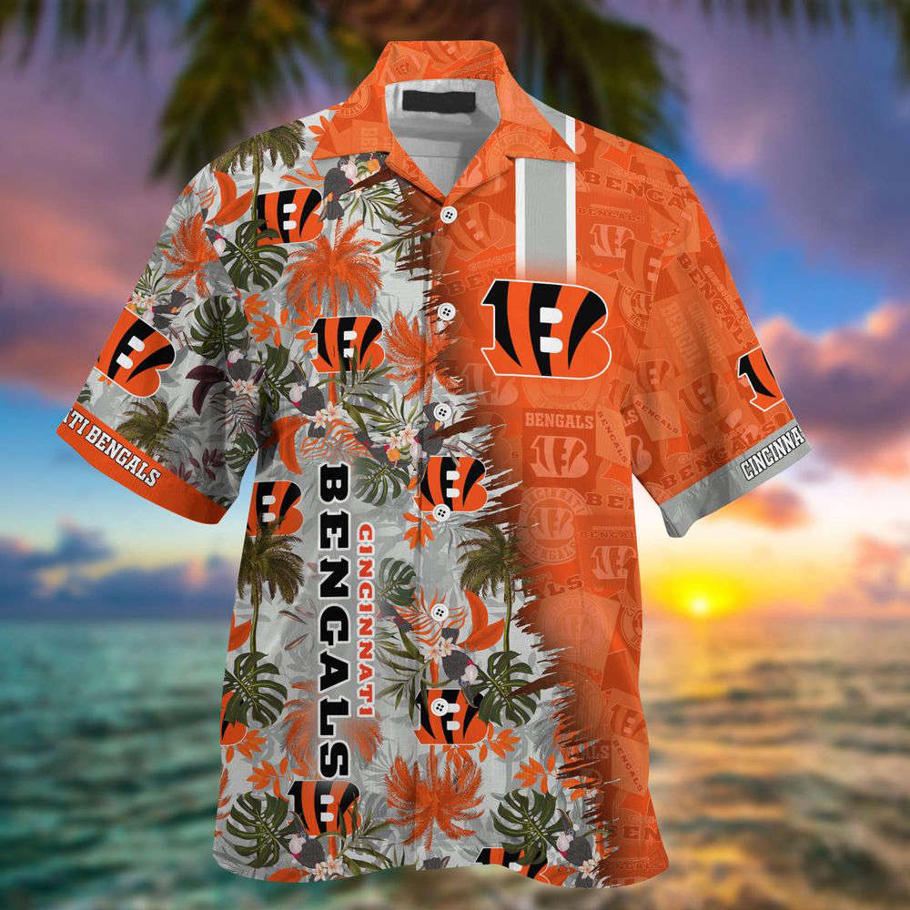 Cincinnati Bengals NFL-Summer Hawaii Shirt And Shorts For Your Loved Ones