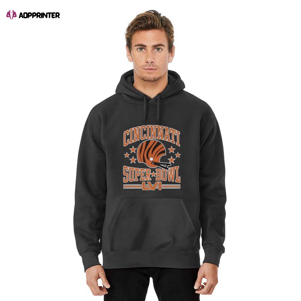 Cincinnati Bengals Super Bowl 2023 LVI Hoodie, Gift For Men And Women