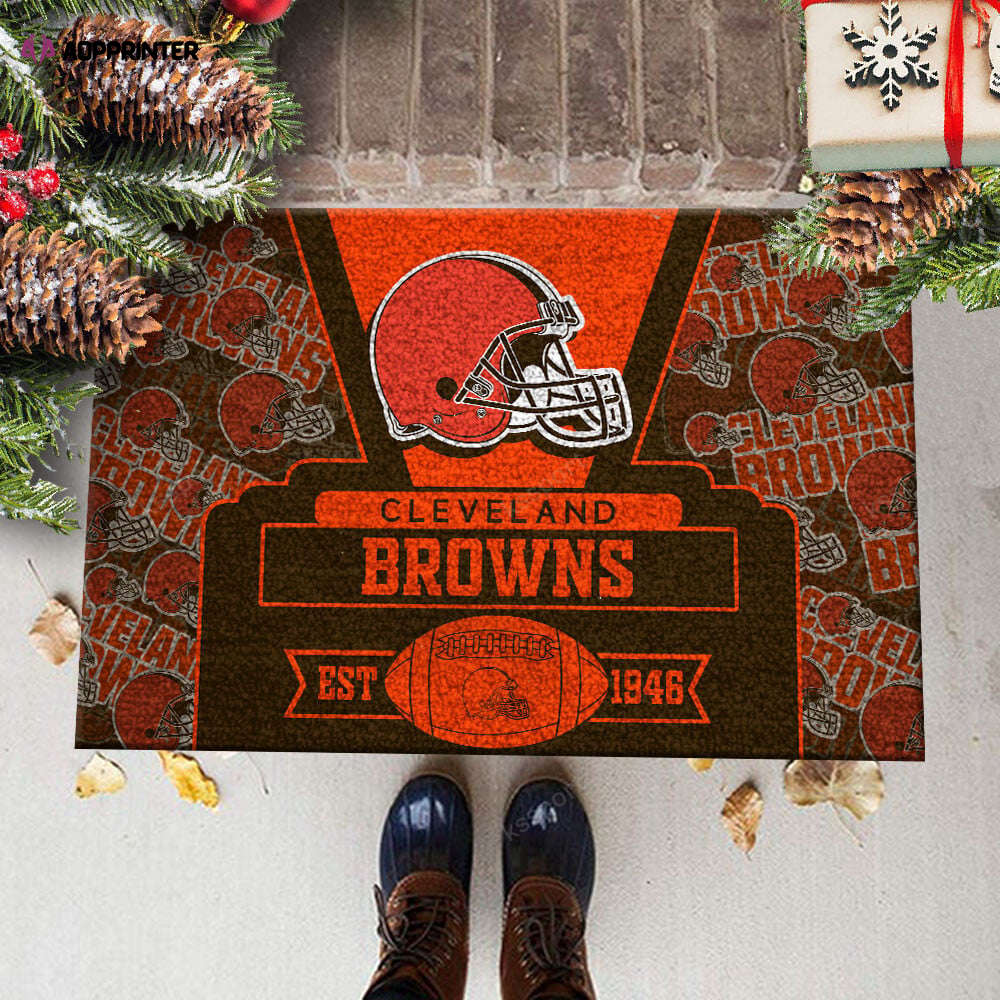 Cleveland Browns  Doormat, Best Gift For Home Decoration