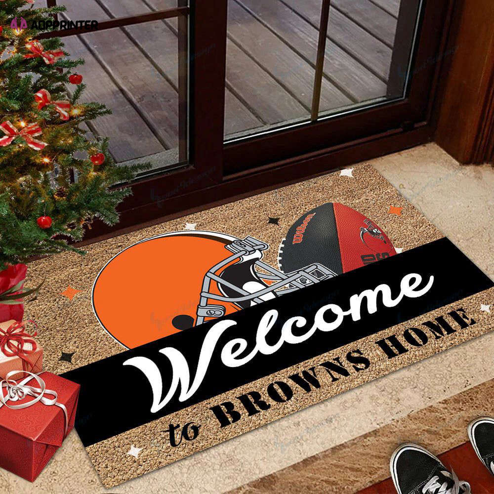 Cleveland Browns Doormat, Gift For Home Decor