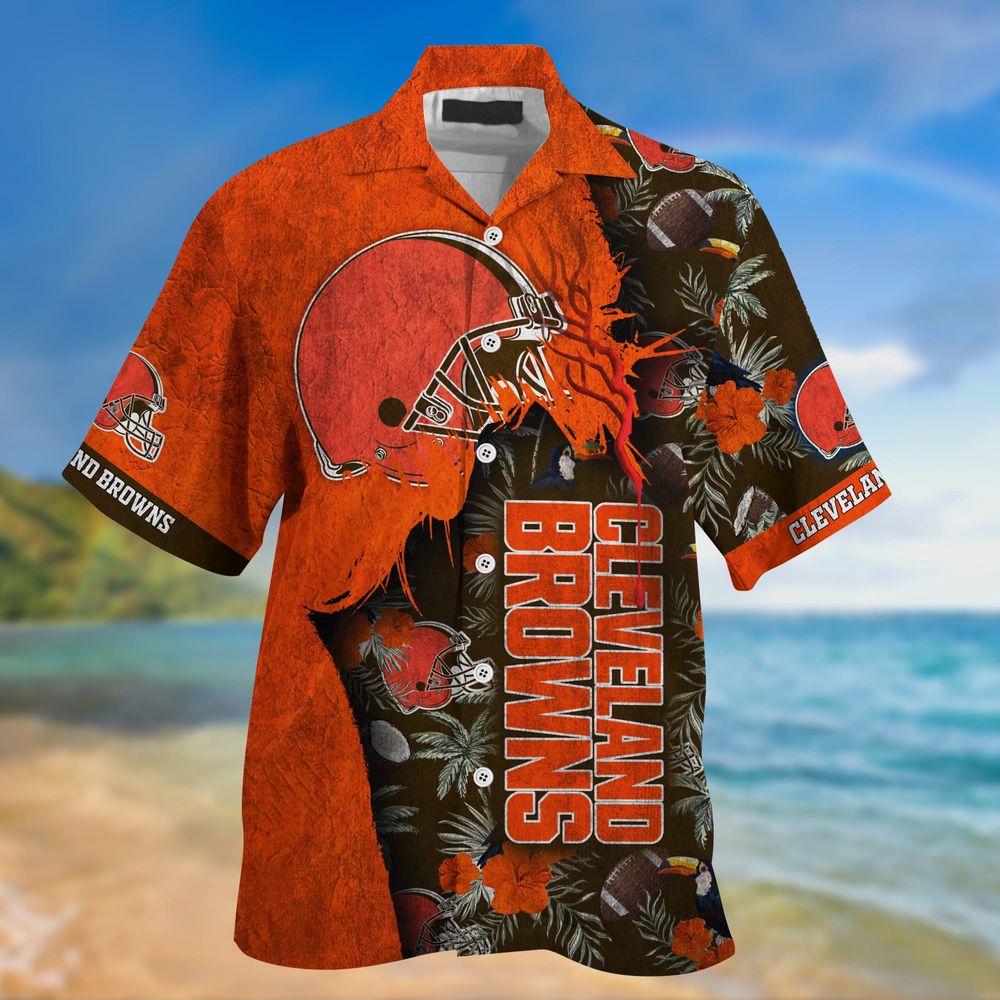 Cleveland Browns NFL-God Hawaii Shirt New Gift For Summer