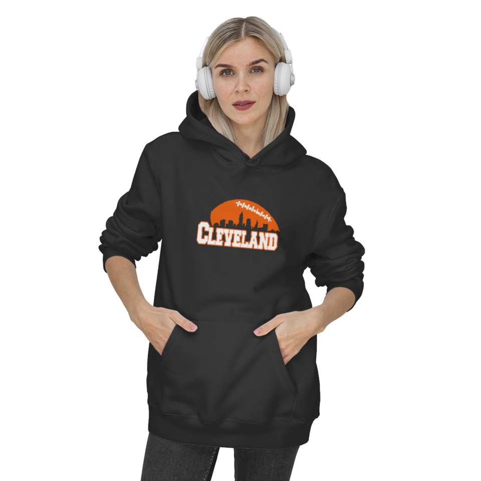 Cleveland Football Skyline Sweatshirt Hoodie, Gift For Men And Women