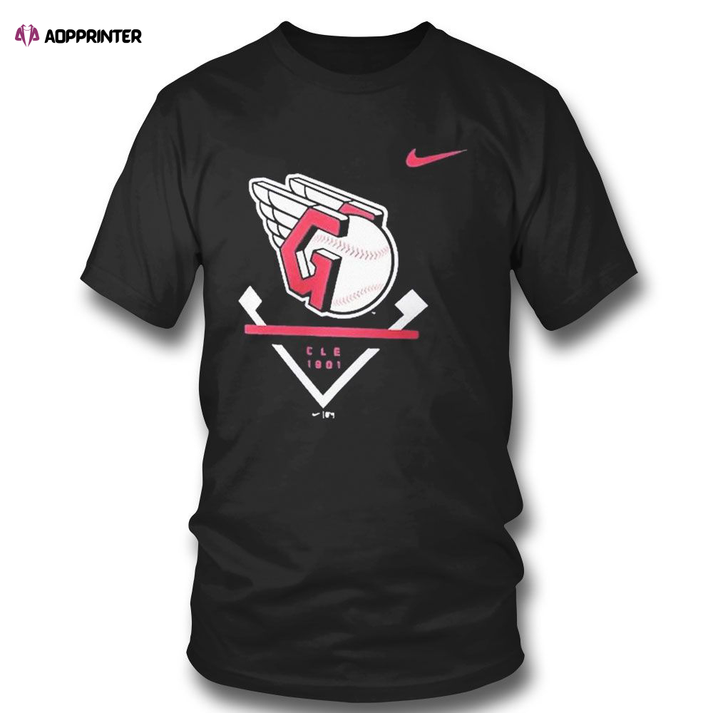 Cleveland Guardians Nike Icon Cle 1901 T-shirt For Men Women