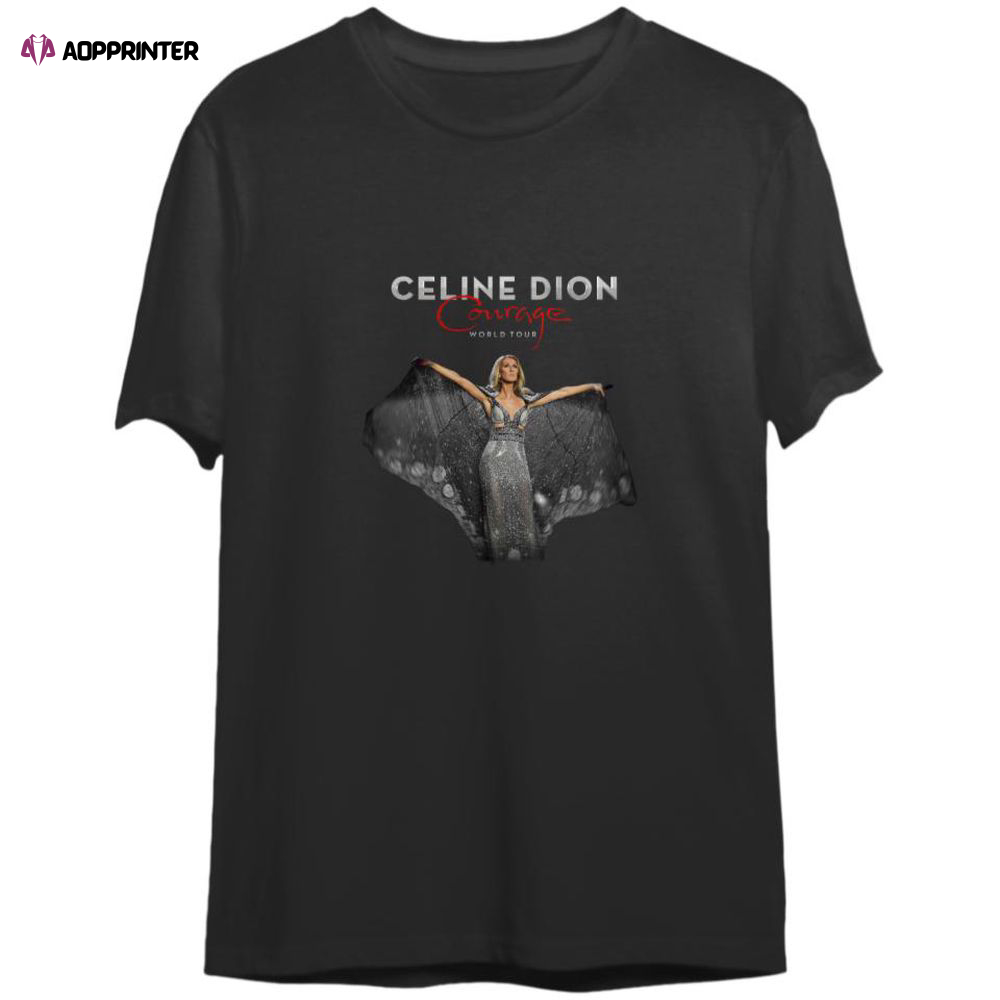 Cline Dion Spring Europe Tour 2023 T-Shirt For Men And Women