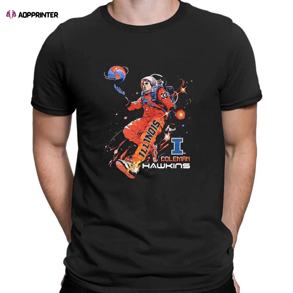 Coleman Hawkins To The Moon T-shirt For Fans