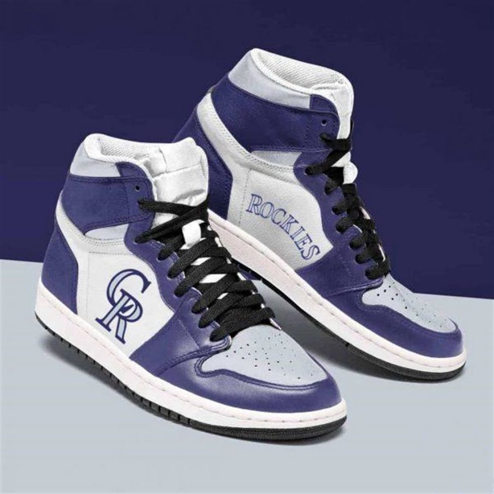 Colorado Rockies Mlb Baseball Air Jordan Shoes Sport Sneakers,  For Men And Women