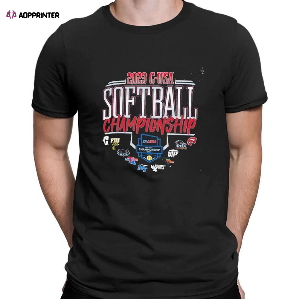 Conference Usa Softball Championship 2023 T-shirt For Fans