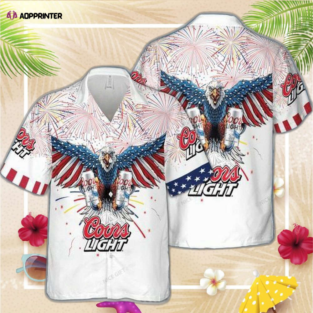 Coors Light 4th Of July Hawaiian Shirt For Men Women