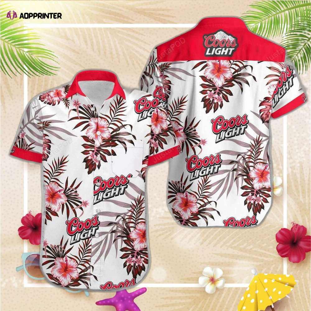 Personalized Coors Light Beer Hawaiian Shirt For Men Women