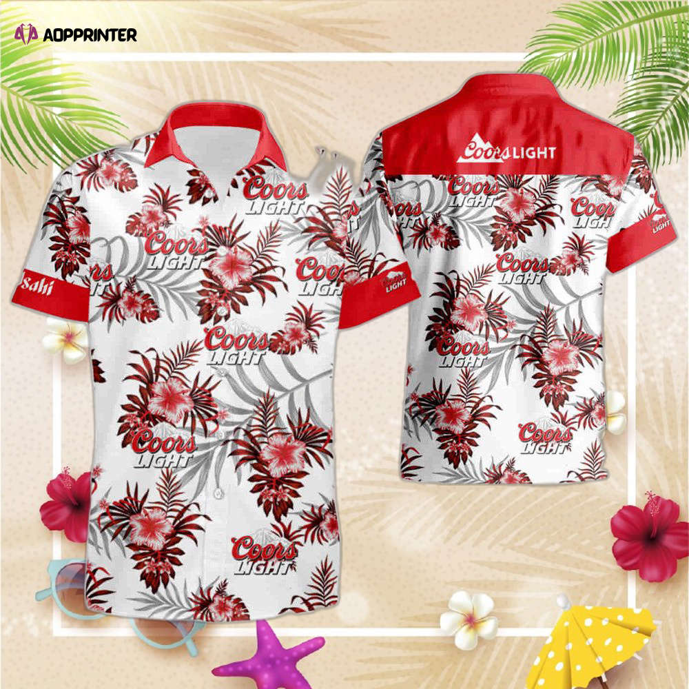 Coors light beer logo Hawaiian Shirt For Men Women   Summer Shirt For Men Women