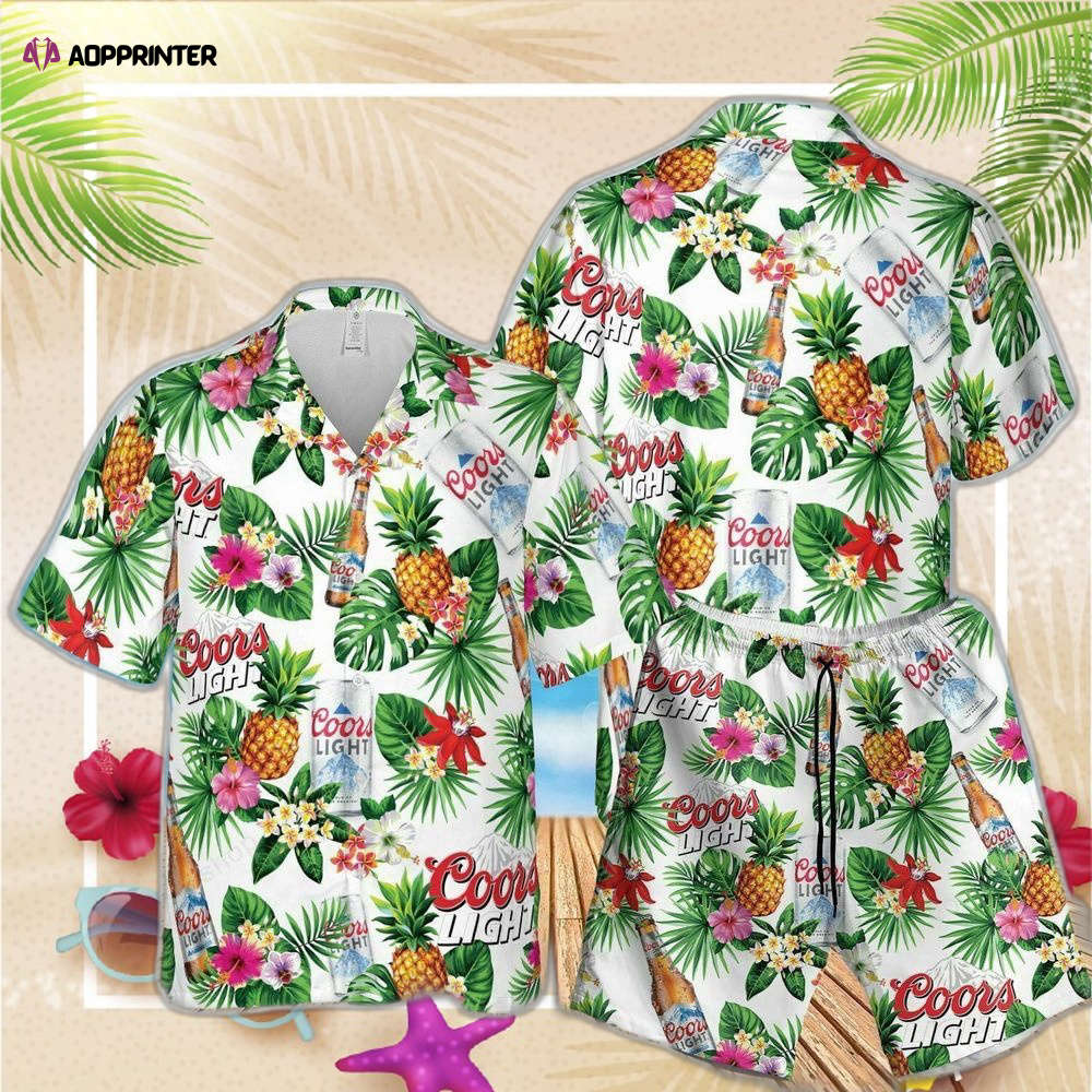 Busch Light Pineapple Hawaiian Shirt For Men Women