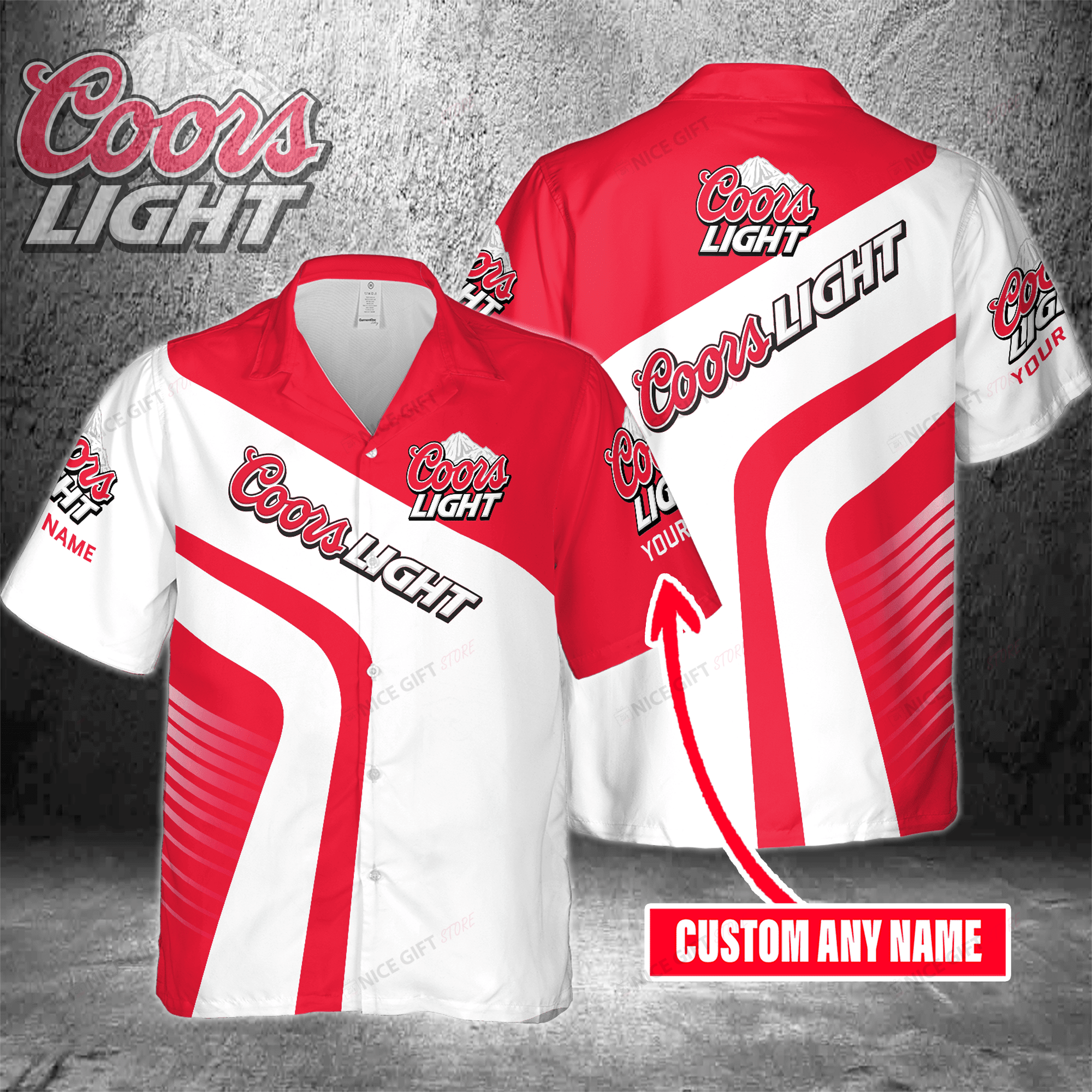 Coors Light Custom Name Hawaiian Shirt For Men And Women