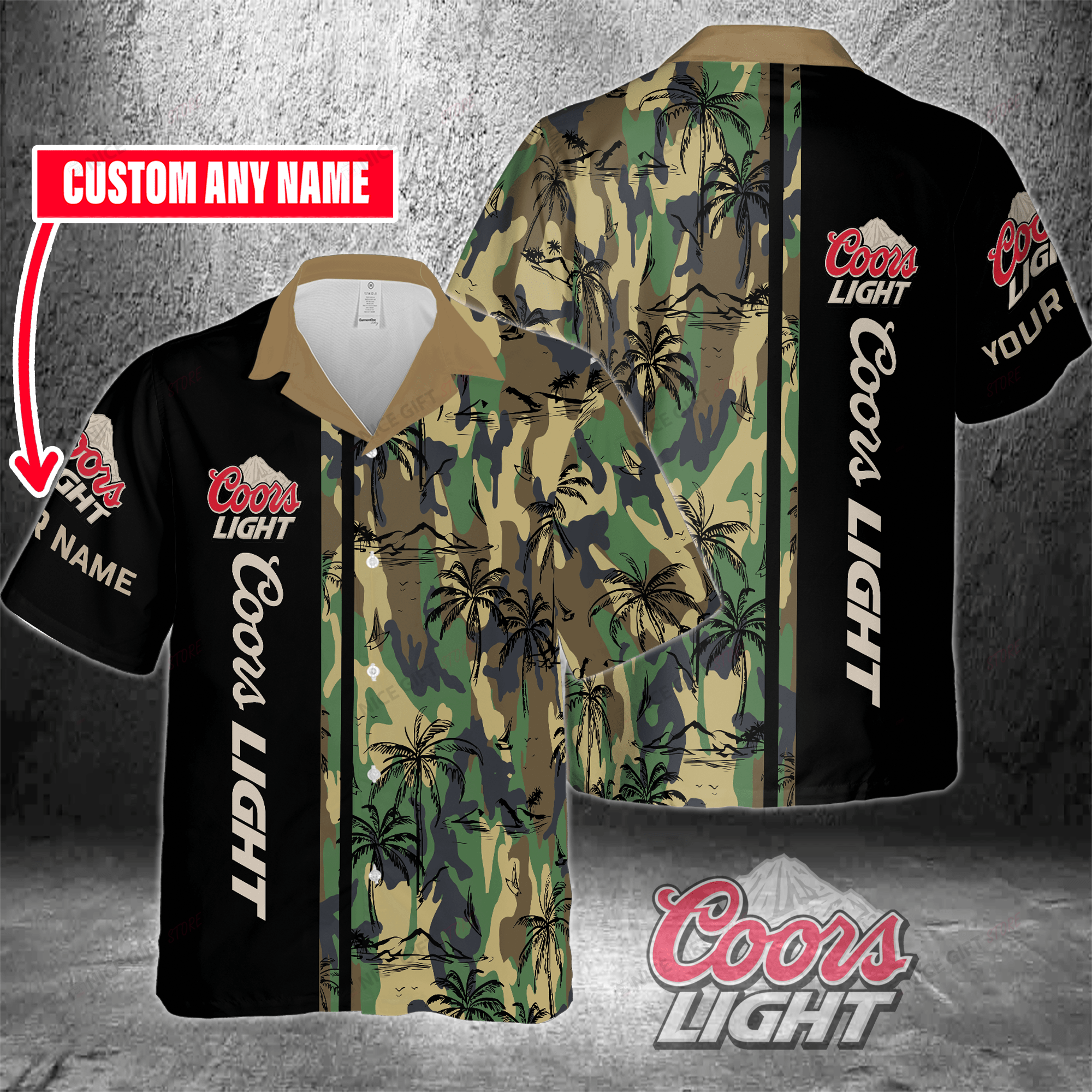 Bud Light Custom Name  Hawaiian Shirt For Men And Women