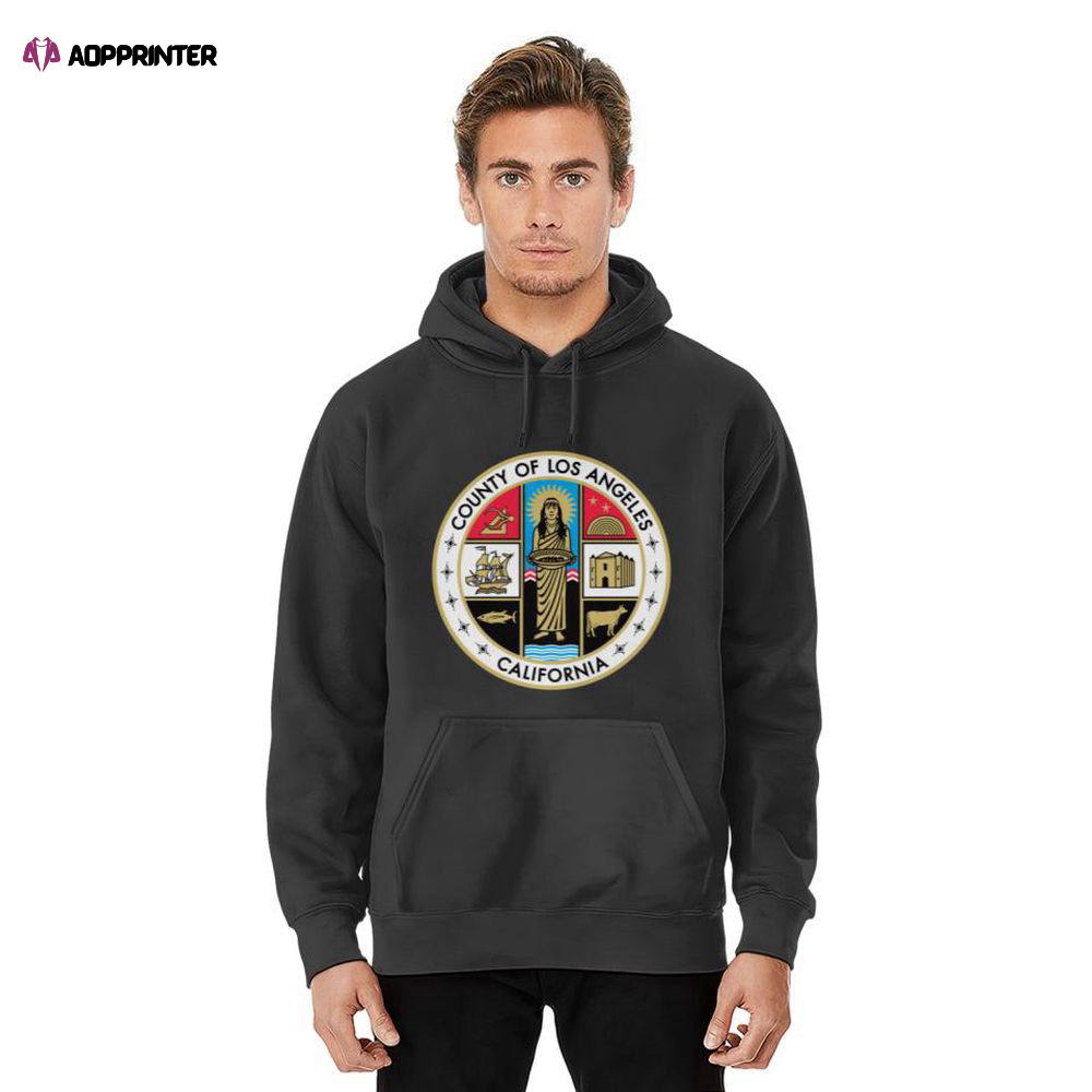 County Of Los Angeles California Hoodie, Gift For Men And Women