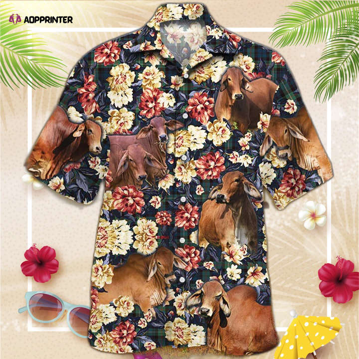 Cow Hawaiian Shirt, Farm Hawaiian Shirt, Summer Hawaiian Shirt, For Men Women