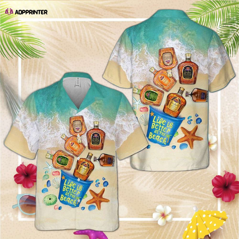 Crown Royal Beach Hawaiian Shirt For Men Women