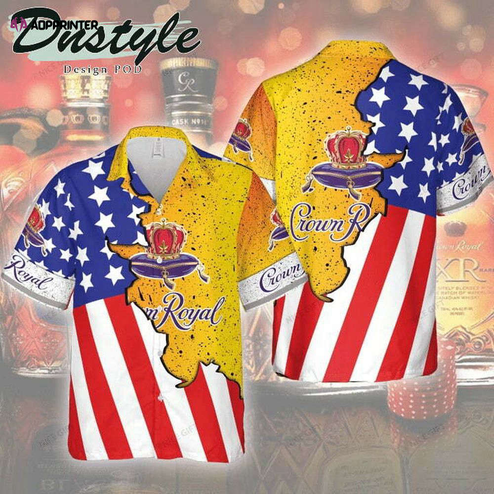 Crown Royal Beer Hawaiian Shirt Gift for Men Women Holiday Gift