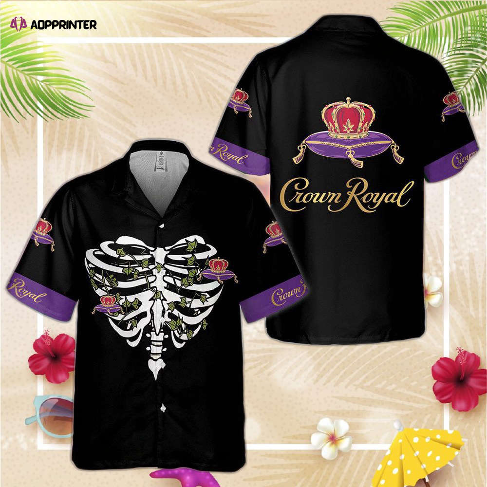 Polynesian Purple Crown Royal Hawaiian Shirt For Men Women