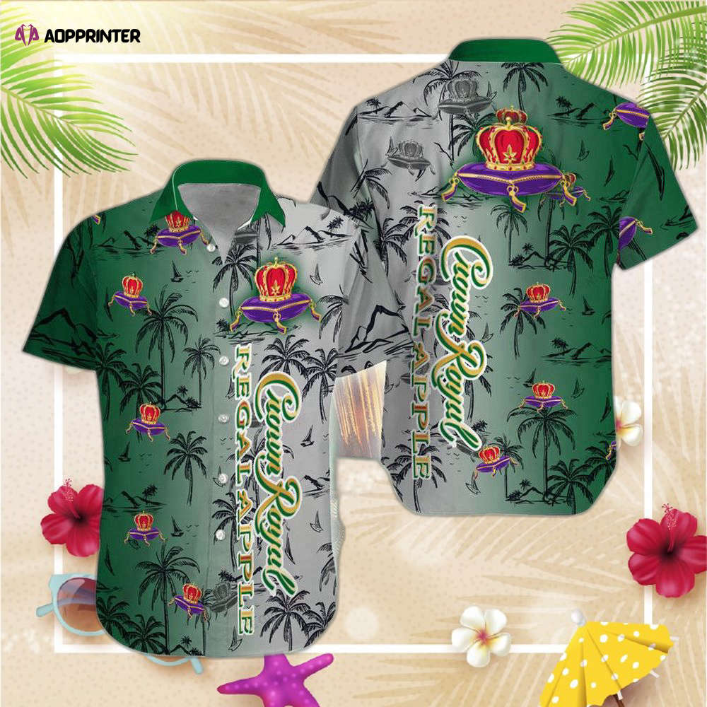 Crown Royal Fourth Of July Eagle Hawaiian Shirt For Men Women