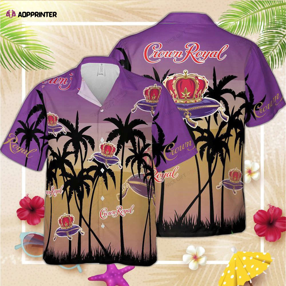 Crown Royal S Dark Side Of Vacation Hawaiian Shirt For Men Women