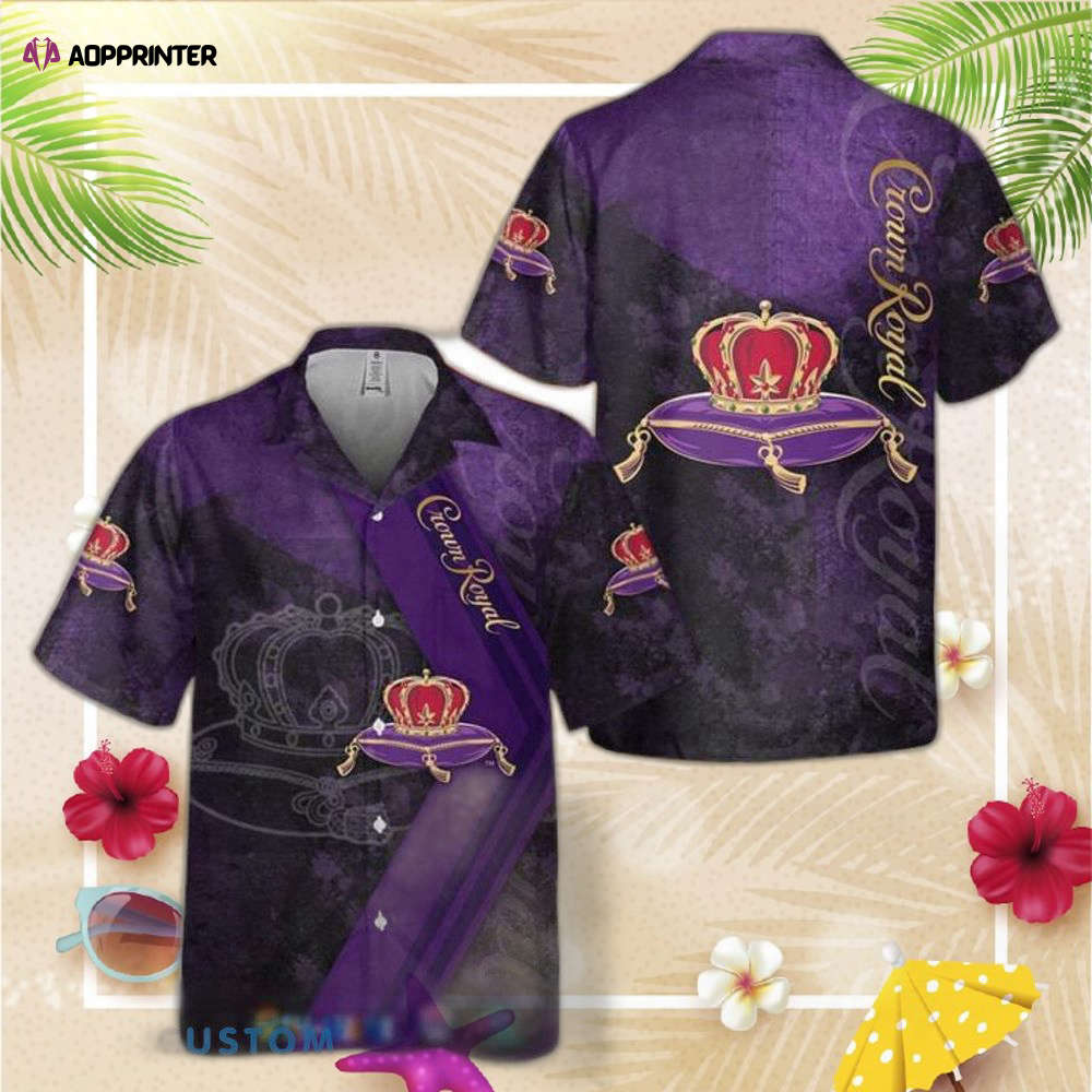 Crown Royal Death Skull Hawaiian Shirt For Men Women