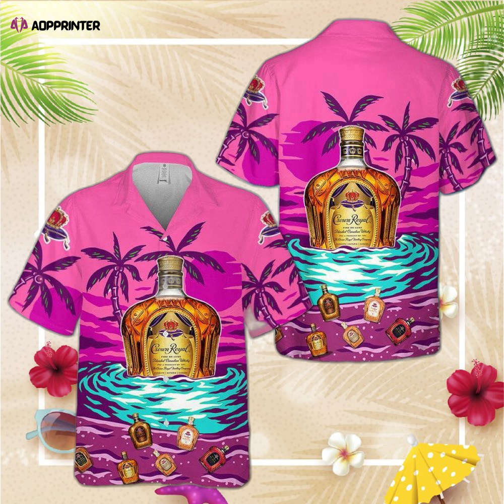 Crown Royal Beach Hawaiian Shirt For Men Women