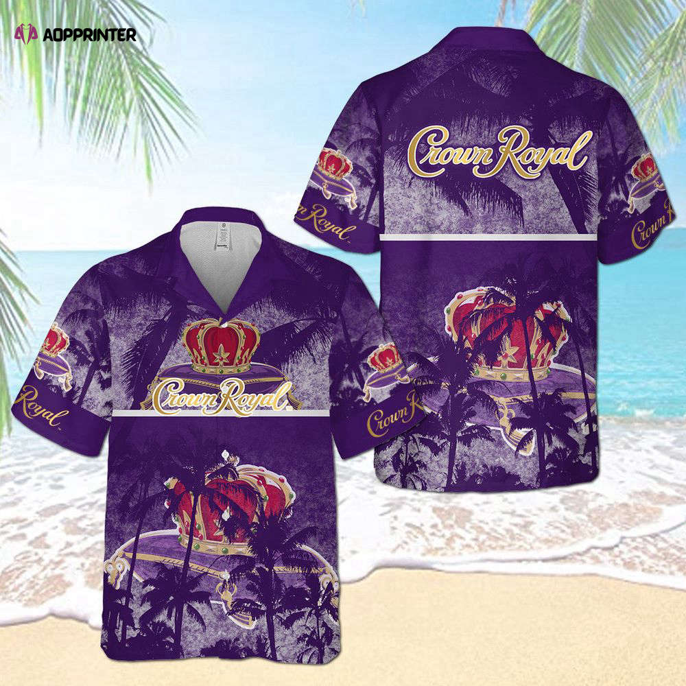 Crown Royal Shark Hawaiian Shirt For Men Women