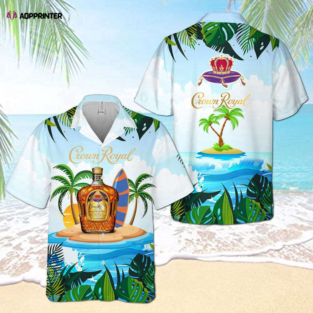 Crown Royal Haters Silence Skull Hawaiian Shirt for Men Women Holiday Gift