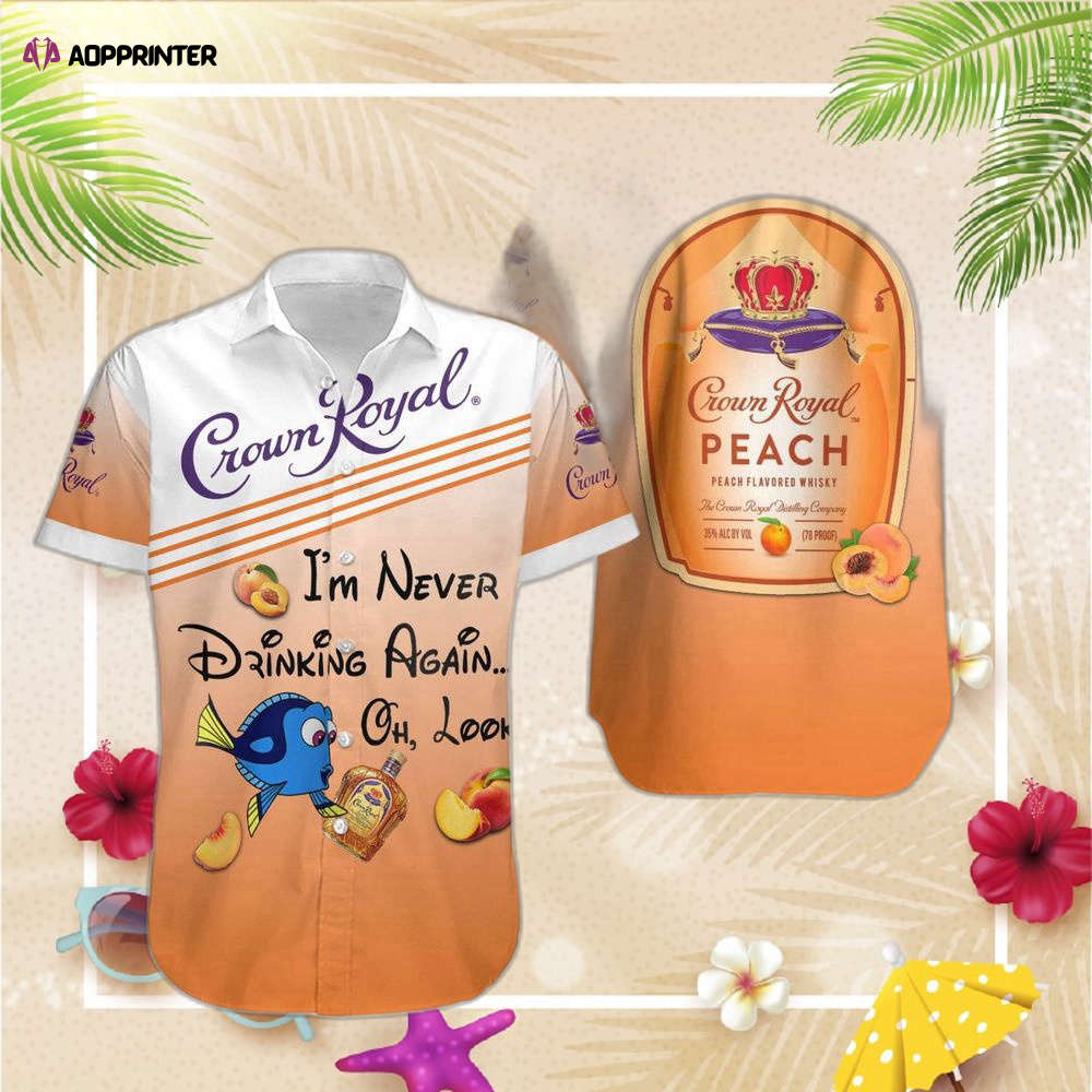 Crown Royal Whiskey Hawaiian Shirt For Men And Women