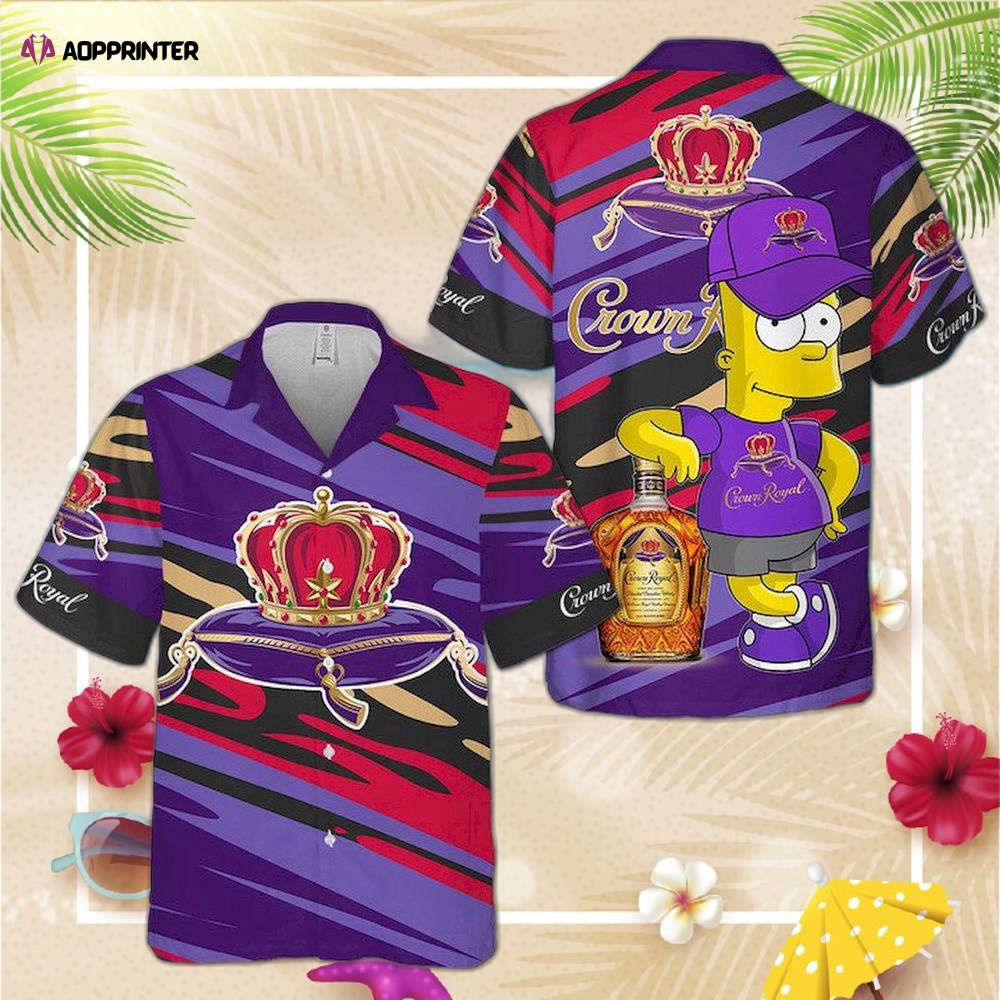 Crown Royal Skeleton Hawaiian Shirt For Men Women