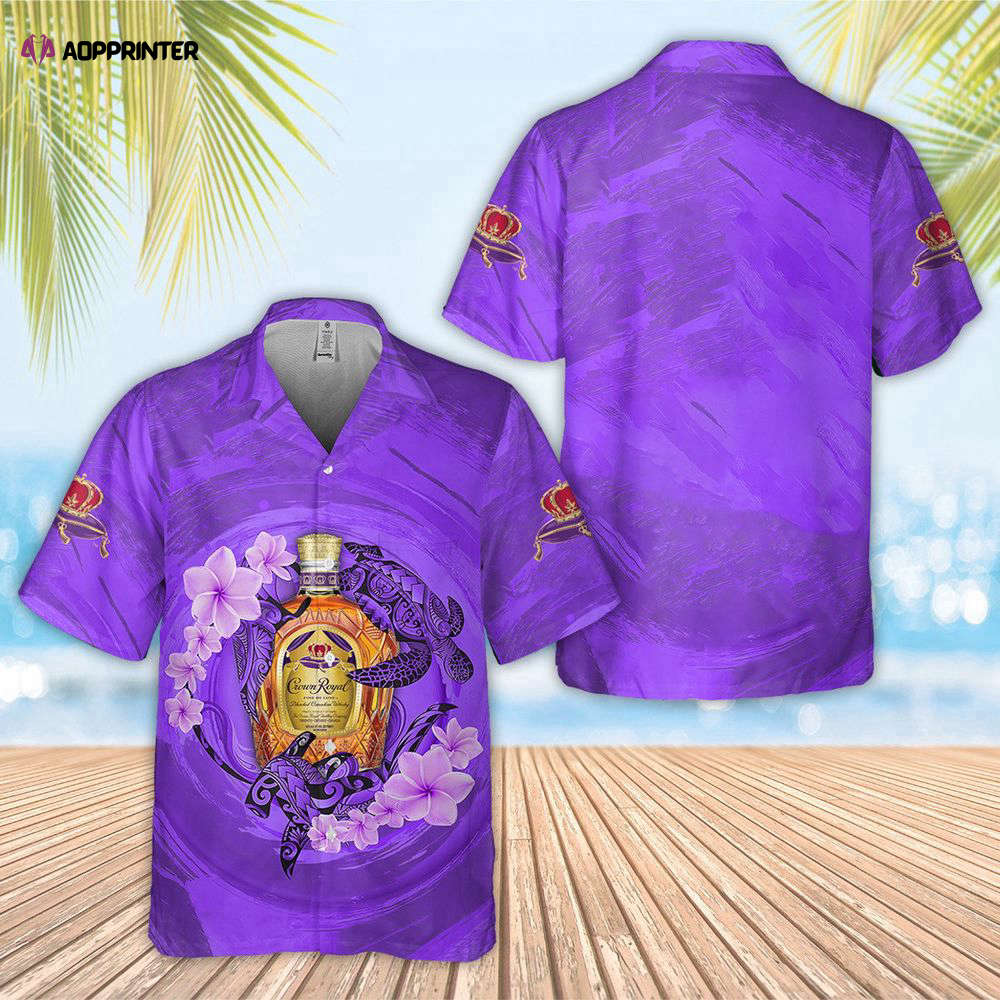 Crown Royal Smoky Skull Hawaiian Shirt for Men Women Holiday Gift