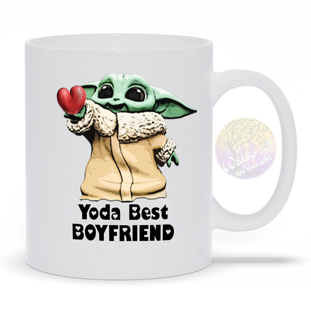 Custom Baby Yoda Mug, Baby Yoda Custom Mug, Baby Yoda Custom Gift,