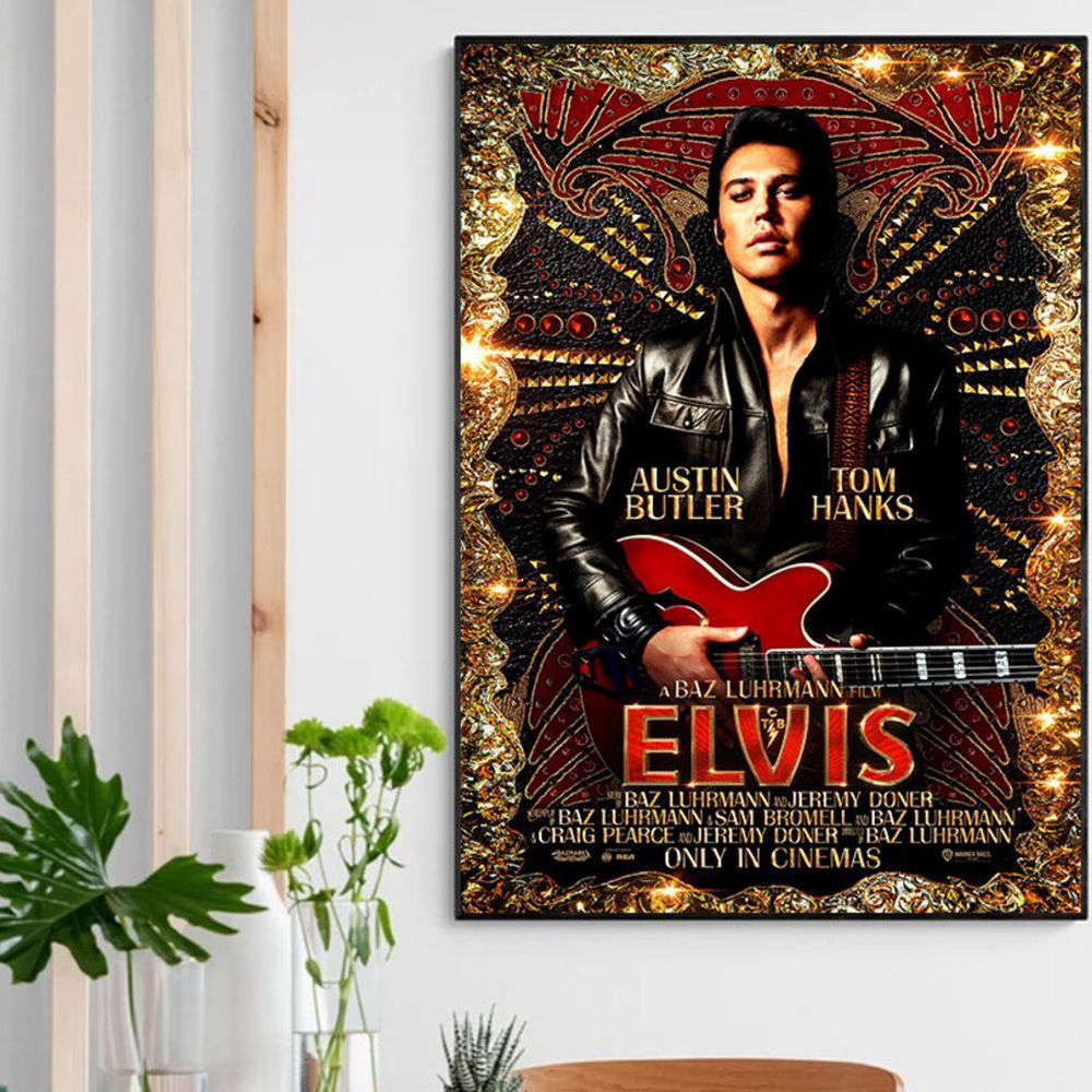 Custom Elvis Presley 2023 Movie Poster, Best Gift For Home Decoration