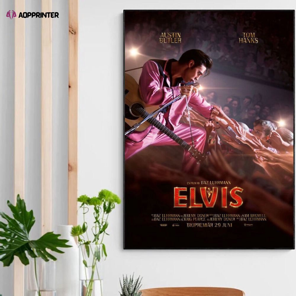 Custom Elvis Presley 2023 Movie Poster, Best Gift For Home Decoration