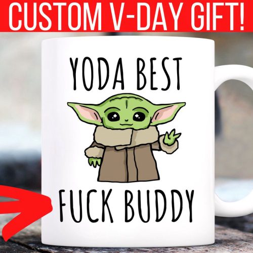 Custom Yoda Best Boyfriend Mug, Funny Valentines Day    Gift For Him