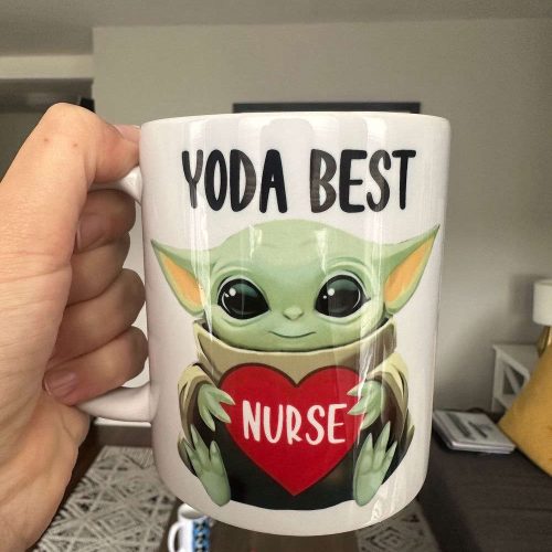 Custom Yoda Best Your Text Mug, Yoda Mug, Yoda Your Text Mug