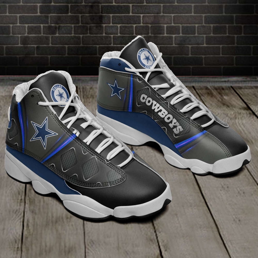 Dallas Cowboys Air Jordan 13 Sneakers, Best Gift For Men And Women