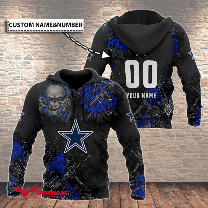 Dallas Cowboys NFL Personalized 3D Hoodie, Best Gift For Men And Women