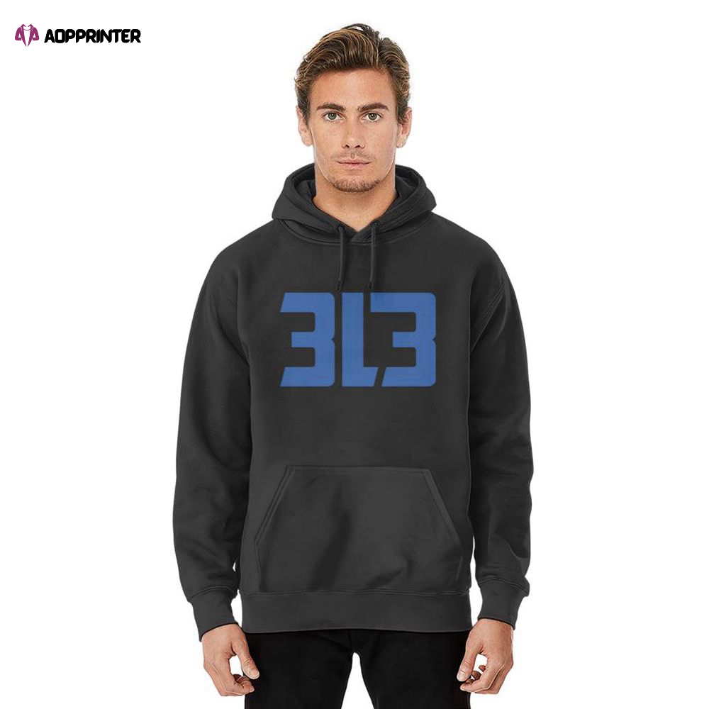 Dan Campbell Detroit Lions 313 Hoodie, Gift For Men And Women