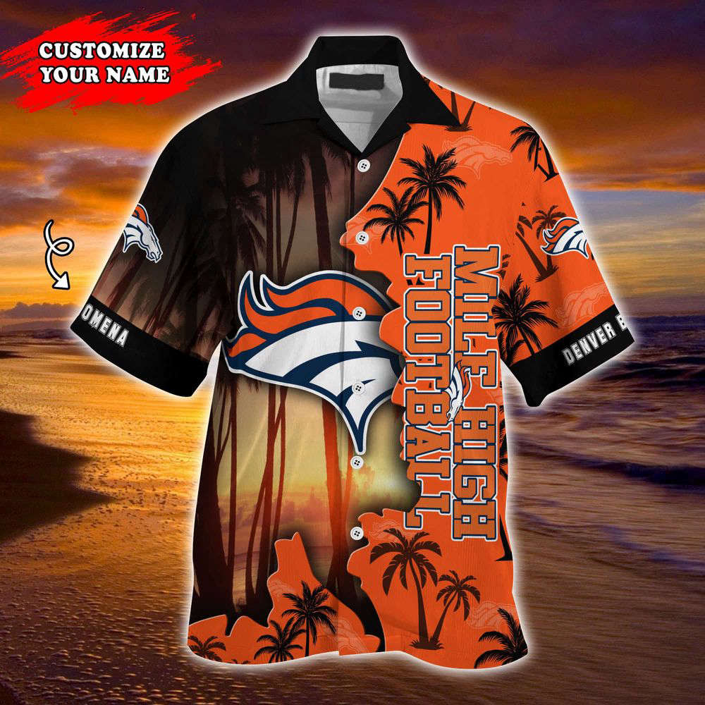Denver Broncos NFL-Customized Summer Hawaii Shirt For Sports Enthusiasts