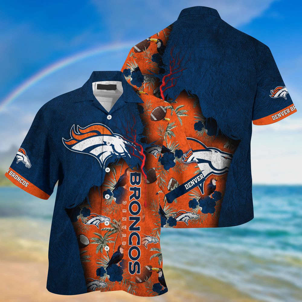 Denver Broncos NFL-God Hawaii Shirt New Gift For Summer