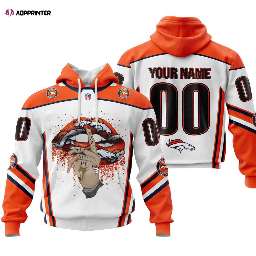 Denver Broncos Personalized Hoodie, Gift For Men And Women
